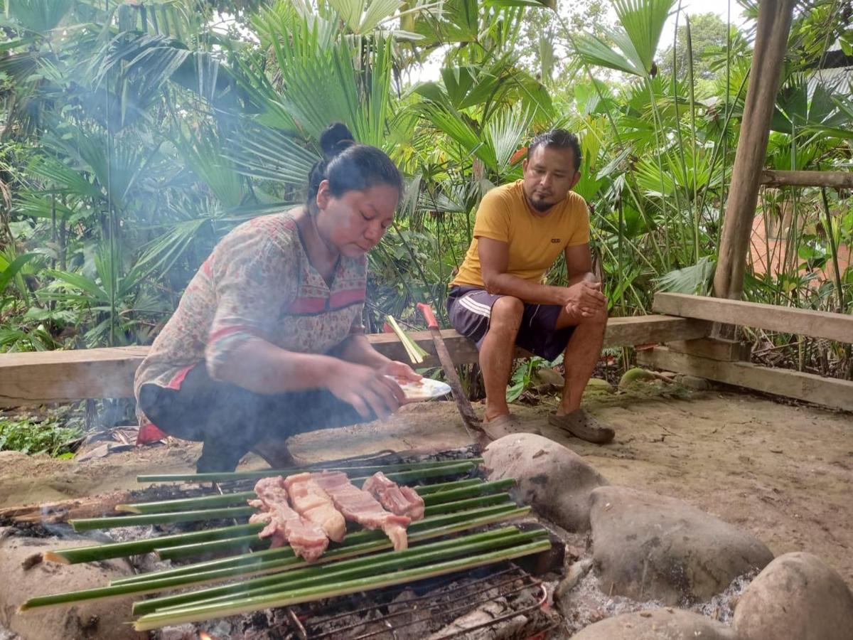 Misahualli Laguna Paikawe B&B Bagian luar foto