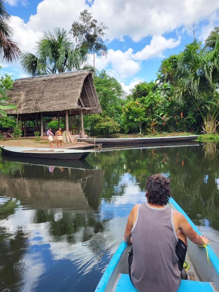 Misahualli Laguna Paikawe B&B Bagian luar foto